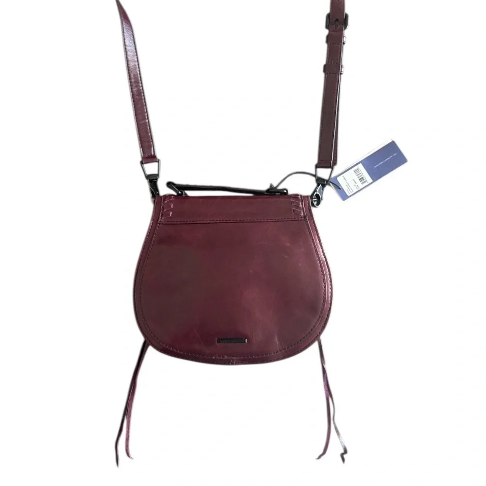 Rebecca Minkoff Small Vanity Saddle Cherry Crossbody Bag NWT
